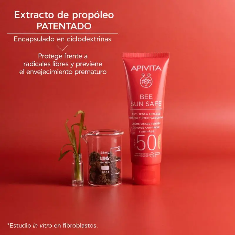 Apivita Anti-Ageing & Anti-Blemish Colour Cream Spf50 - Image 6