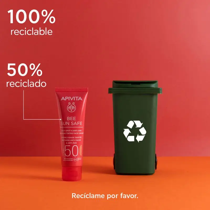 Apivita Anti-Ageing & Anti-Blemish Colour Cream Spf50 - Image 8