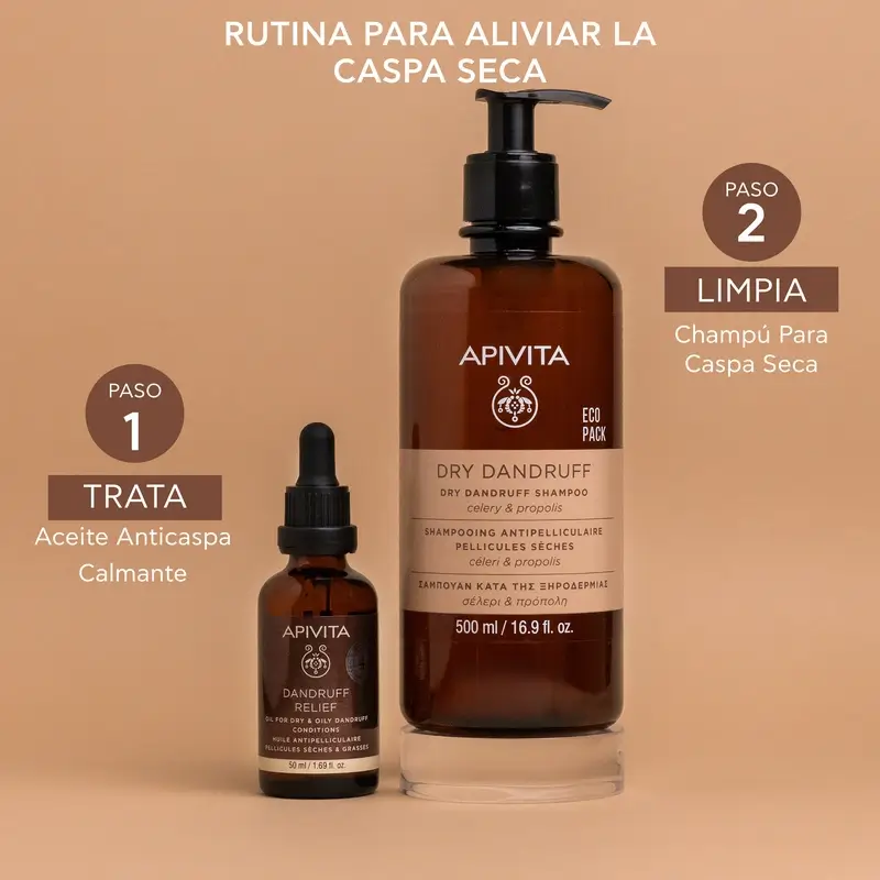 APIVITA Anti Dry Dandruff Shampoo 500 ml - Image 5