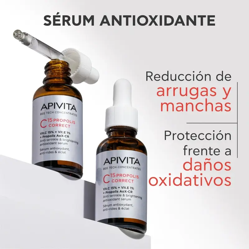 Apivita C15 Propolis Correct Corrective Serum, 30 ml - Image 3