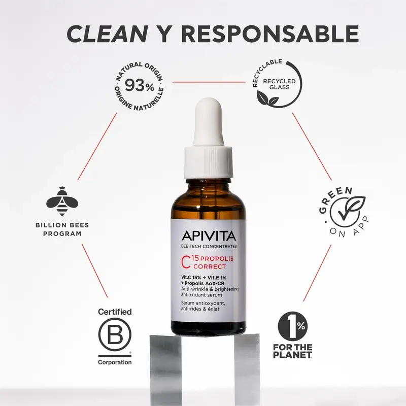 Apivita C15 Propolis Correct Corrective Serum, 30 ml - Image 8