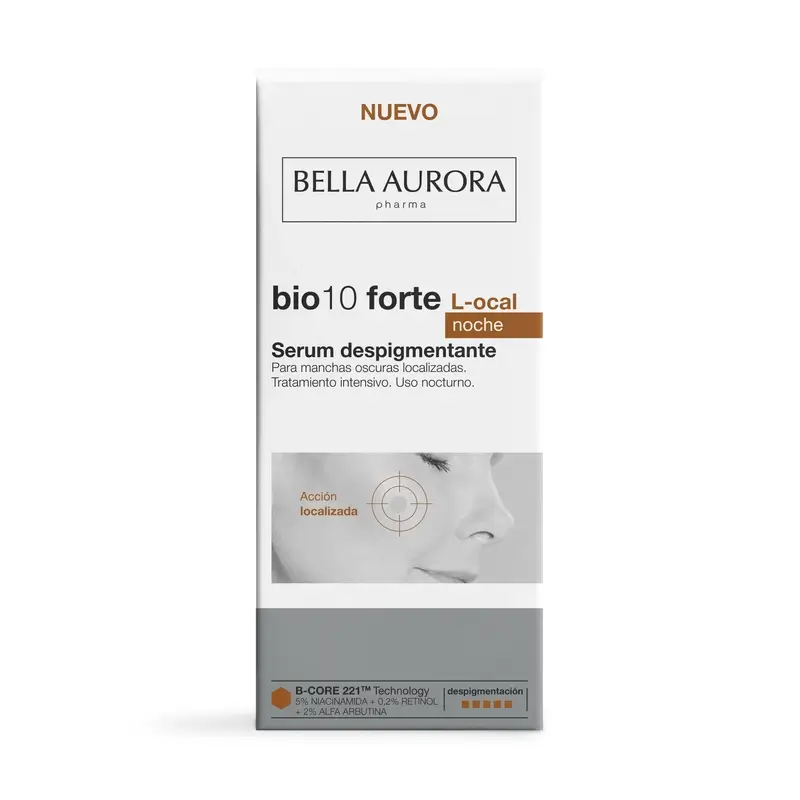 Bella Aurora Bio10 Forte L-Ocal Night Intensive Depigmenting Treatment , 9 ml - Image 3