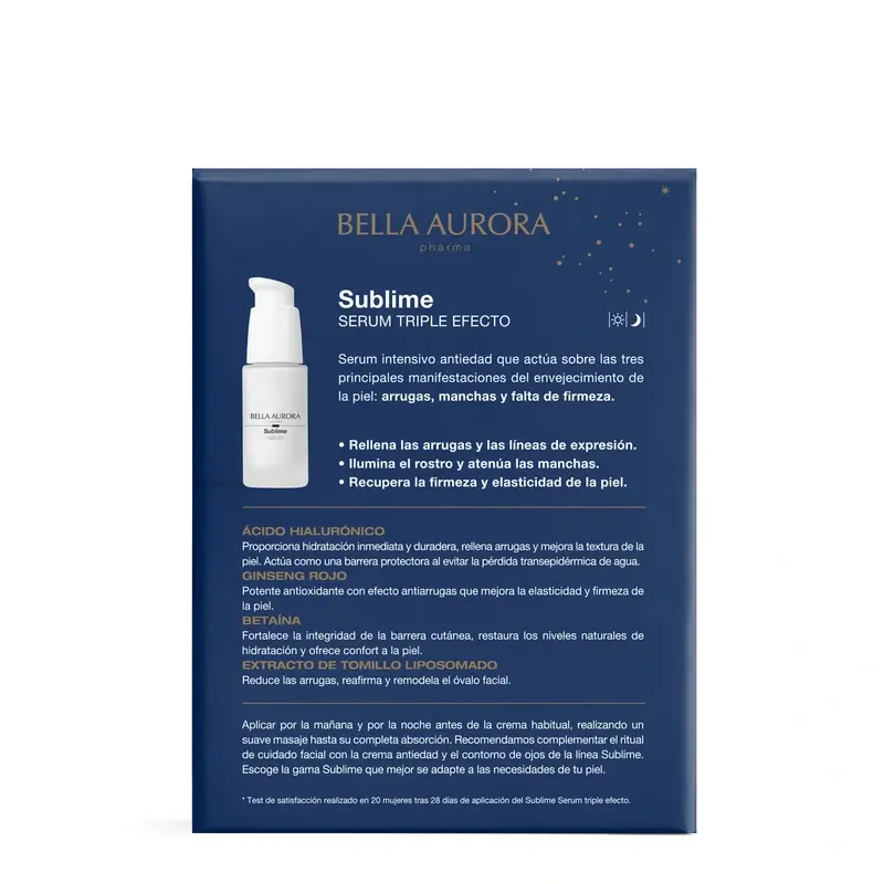 Bella Aurora Sublime Triple Effect Serum, 30 ml - Image 4