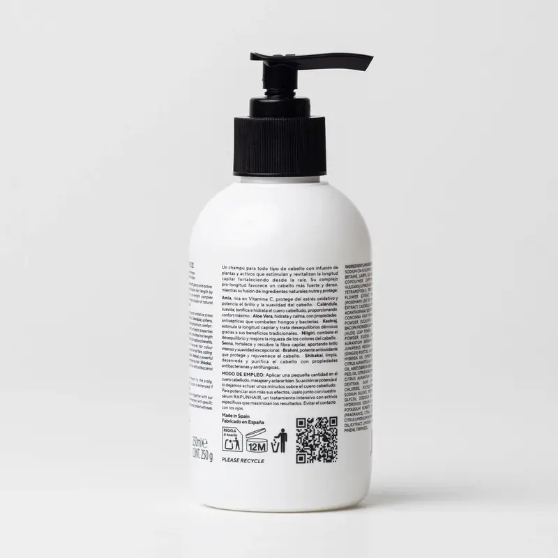 Moncho Moreno Coffe Smoothie Growth Shampoo , 250 ml - Image 4