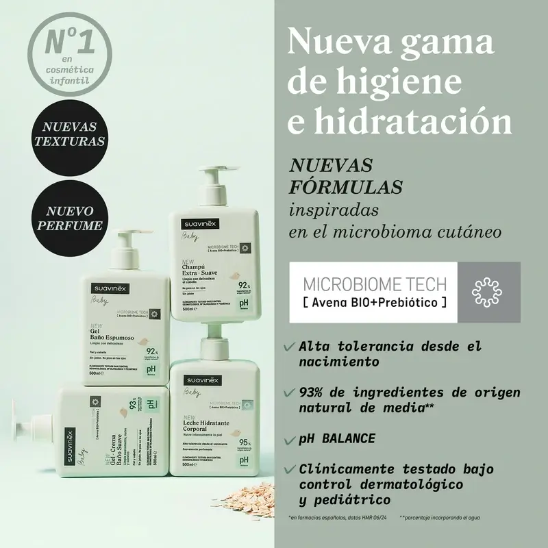 Suavinex Baby Foaming Bath Gel, 750 Ml - Image 4