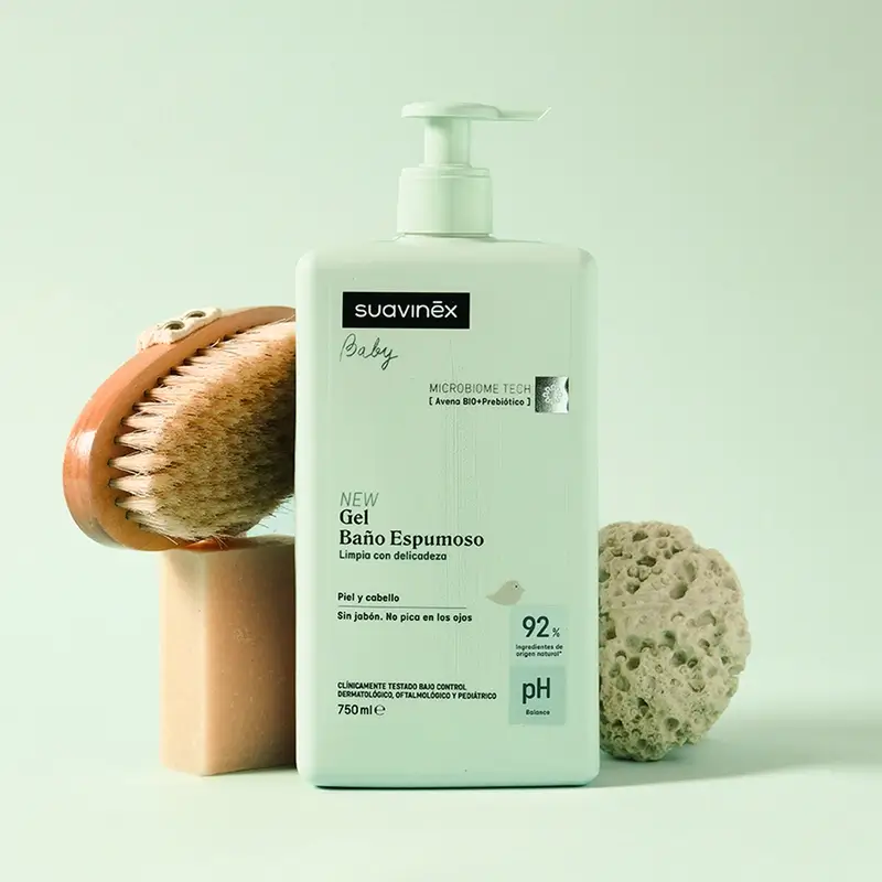 Suavinex Baby Foaming Bath Gel, 750 Ml - Image 7